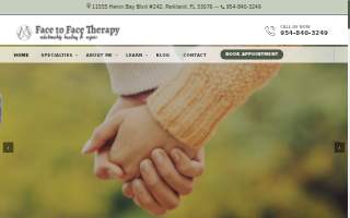 Face to Face Therapy website