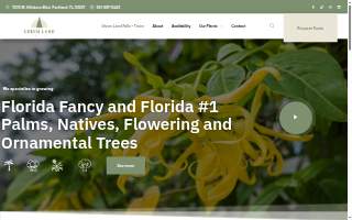 Green Land Falls Nursery website