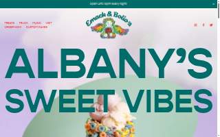 Emack & Bolio's Ice Cream website