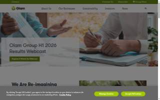 Olam Med Spa website