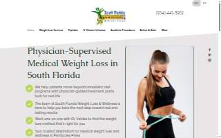 South Florida Weight Loss & Wellness website