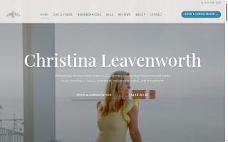 Christina Leavenworth Real Estate Team website