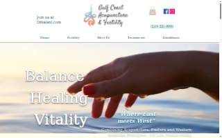 Gulf Coast Acupuncture and Fertility website