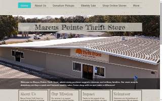 Marcus Pointe Thrift Store of Pensacola website