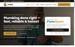 Plumber website
