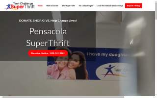 SuperThrift Pensacola- West Nine Mile Road website