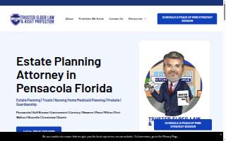 Trusted Elder Law & Asset Protection of Pensacola website