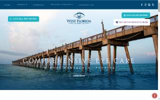 West Florida Optometry of West Pensacola website