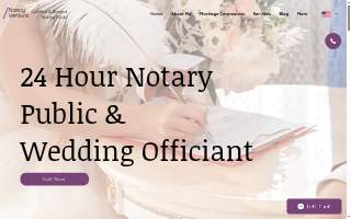 24 Hour Notary Public of Pine Hills website