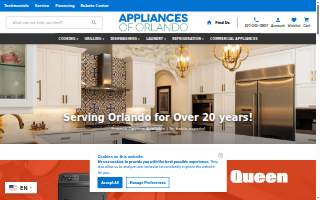 Appliances of Orlando website