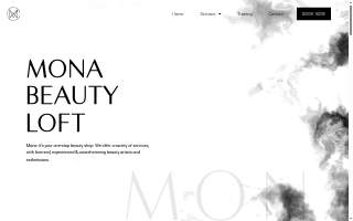 Beauty Nails Salon website