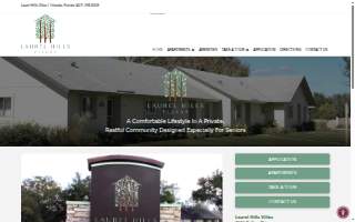Laurel Hills Villas website
