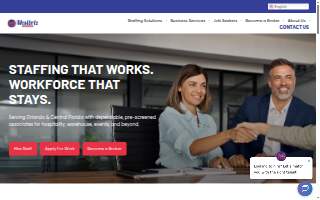 Mesibriz Workforce Solutions website