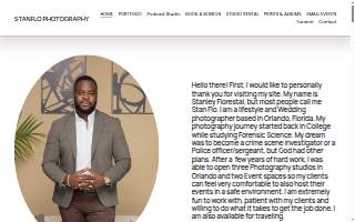 Stanflo Photography Studios of Pine Hills website
