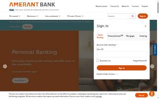 Amerant Bank of Pinecrest website