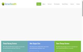 Amerihealth Home Care website