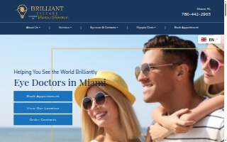 Brilliant Eyecare website