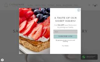 Catalina’s Sweet Atelier website