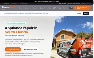 Express Xpert - Appliance Repair website