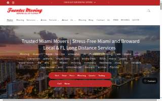 Fuentes Moving website