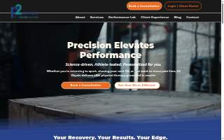 P2 Physio website