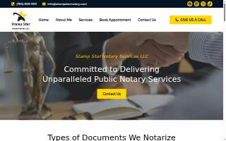 Stamp Star Notary Services LLC website