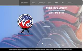 WE Martial Arts - Pinecrest website