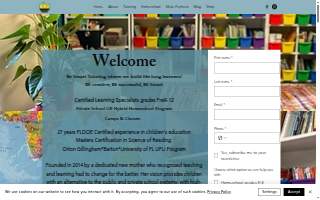 Be Smart Tutoring and School LLC website