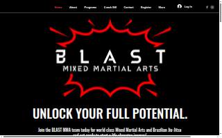Blast MMA website