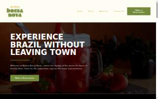 Boteco Bossa Nova website