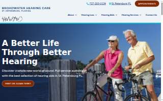 Broadwater Hearing Care website