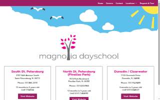 Magnolia Day School of Saint Petersburg website