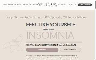 NeuroSpa Mental Health & Wellness - St. Petersburg website