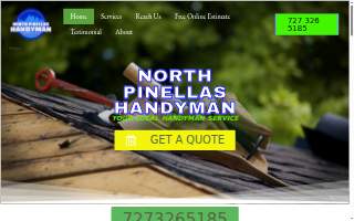 North Pinellas Handyman of Pinellas Park website
