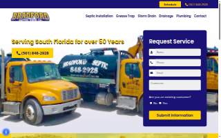 Bradford Septic Tank Co. of Pinewood website