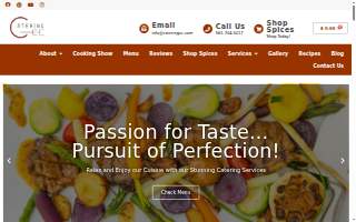Catering CC website