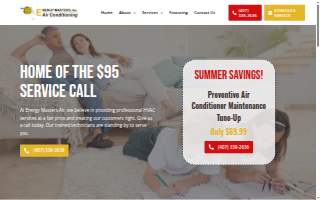 Energy Masters Air website