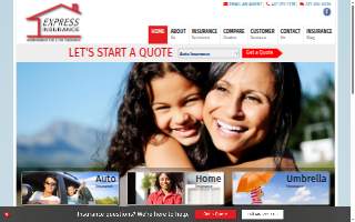 Express Insurance website