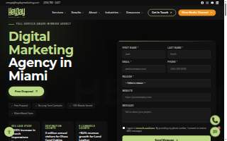 Heyday Marketing of Pinewood website