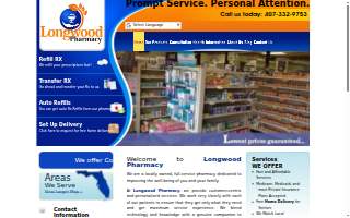 Longwood Pharmacy website