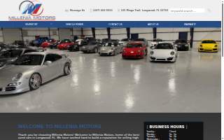 Millenia Motors Inc website