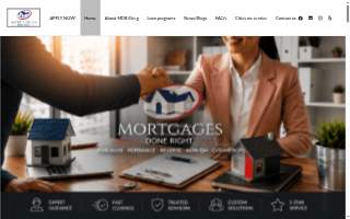 Mortgages Done Right of Pinewood website