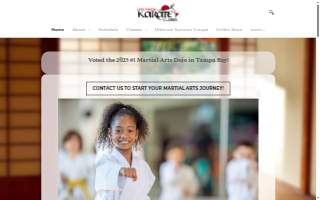 Chris Welbon Karate Clubs website