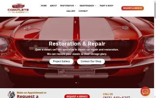 Complete Classic Auto Restoration - Plant City Florida website
