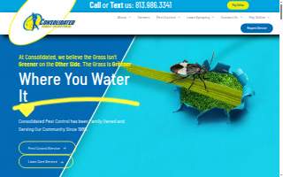 Consolidated Pest Control of Plant City website