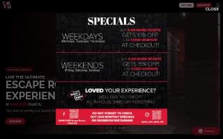 Game Over Escape Rooms Plant City website