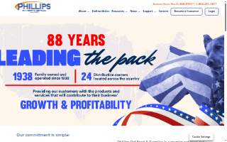 Phillips Pet Food and Supplies website