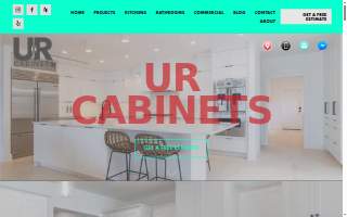 UR Cabinets Central FL website