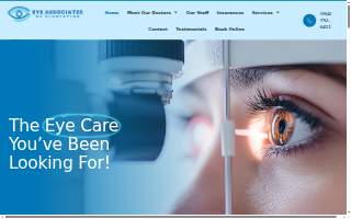 Eye Associates of Plantation website