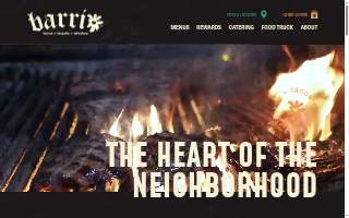 Barrio Burrito Bar website